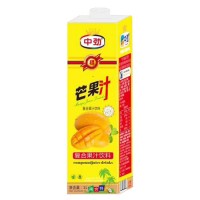 中勁芒果汁復合果汁飲料方盒1Lx8盒