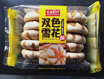 農(nóng)夫時代雙色雪花酥230g