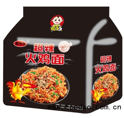 脆當(dāng)當(dāng)超辣火雞面106g×5