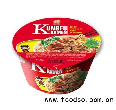 盛之和香辣牛肉味面