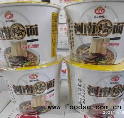 國(guó)華河南燴面牛肉原味143克