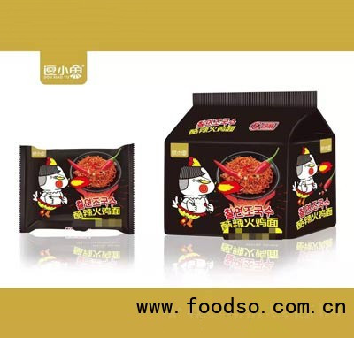 逗小魚(yú)酷辣火雞面爆款網(wǎng)紅方便面5連包