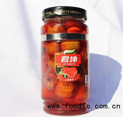 君坤山楂罐頭550g