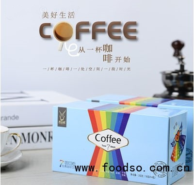 云南咖啡羚樂啡七口味速溶咖啡
