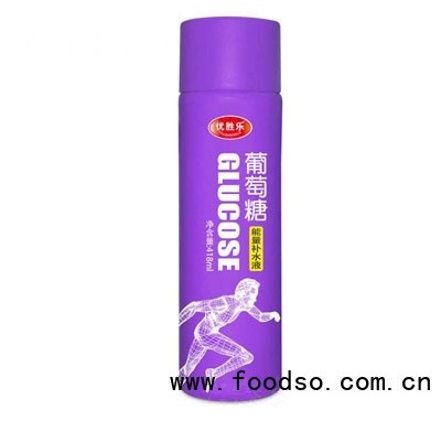 優(yōu)勝樂葡萄糖能量補水液418ml