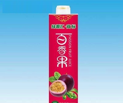 綠健源百香果汁飲料1L