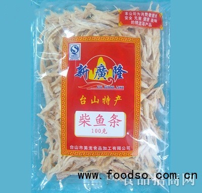 廣隆柴魚(yú)條100g