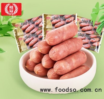 桂冠香腸648克臺灣風(fēng)味火鍋食材火鍋丸料純豬后腿肉烤腸關(guān)東煮
