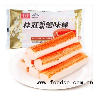 桂冠蟹味棒108g蟹味棒蟹柳關(guān)東煮火鍋食材丸子臺灣速凍海鮮食材