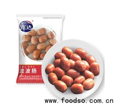 寬達波波腸300g速凍食品招