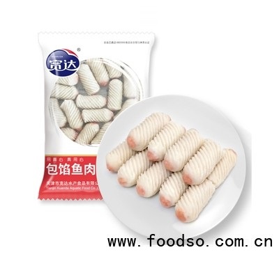 寬達包餡魚肉卷300g速凍食