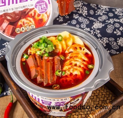 嗨樂口四川冒菜自熱火鍋懶人火鍋招商