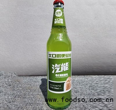 汽能大口喝汽水綠豆冰沙味550ml
