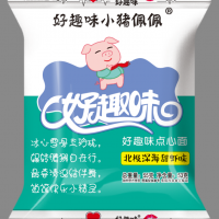 好趣味小豬佩佩點心面北極甜蝦味