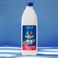 葡口荔達(dá)發(fā)酵酸奶飲品大瓶草莓味1L