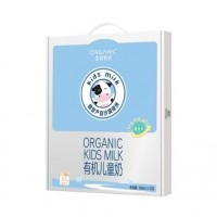 圣牧有機兒童奶調制乳利樂苗條裝200毫升