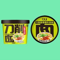 千里薯刀削面香辣牛肉味（