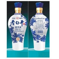 河北衡水老白干藍(lán)花瓷42°500ml
